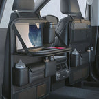 Car Back Seat Organizer | Foldable Tray & Tablet Holder | Fits Most Cars