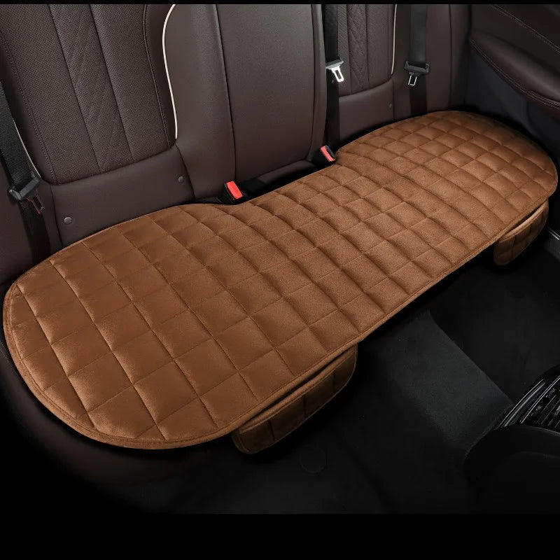 Car Backseat Cushion | Plush High-Density Foam & Non-Slip Backing | Machine-Washable
