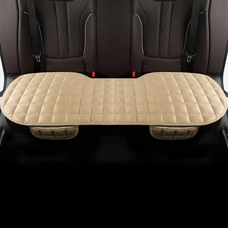 Car Backseat Cushion | Plush High-Density Foam & Non-Slip Backing | Machine-Washable