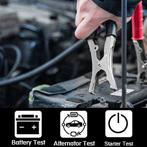 Car Battery Tester | Alternator & Cranking Tests | 12V Compatibility