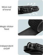 Car Cooling Fan | USB-Powered Bladeless 3-Speed | 1+1 Free