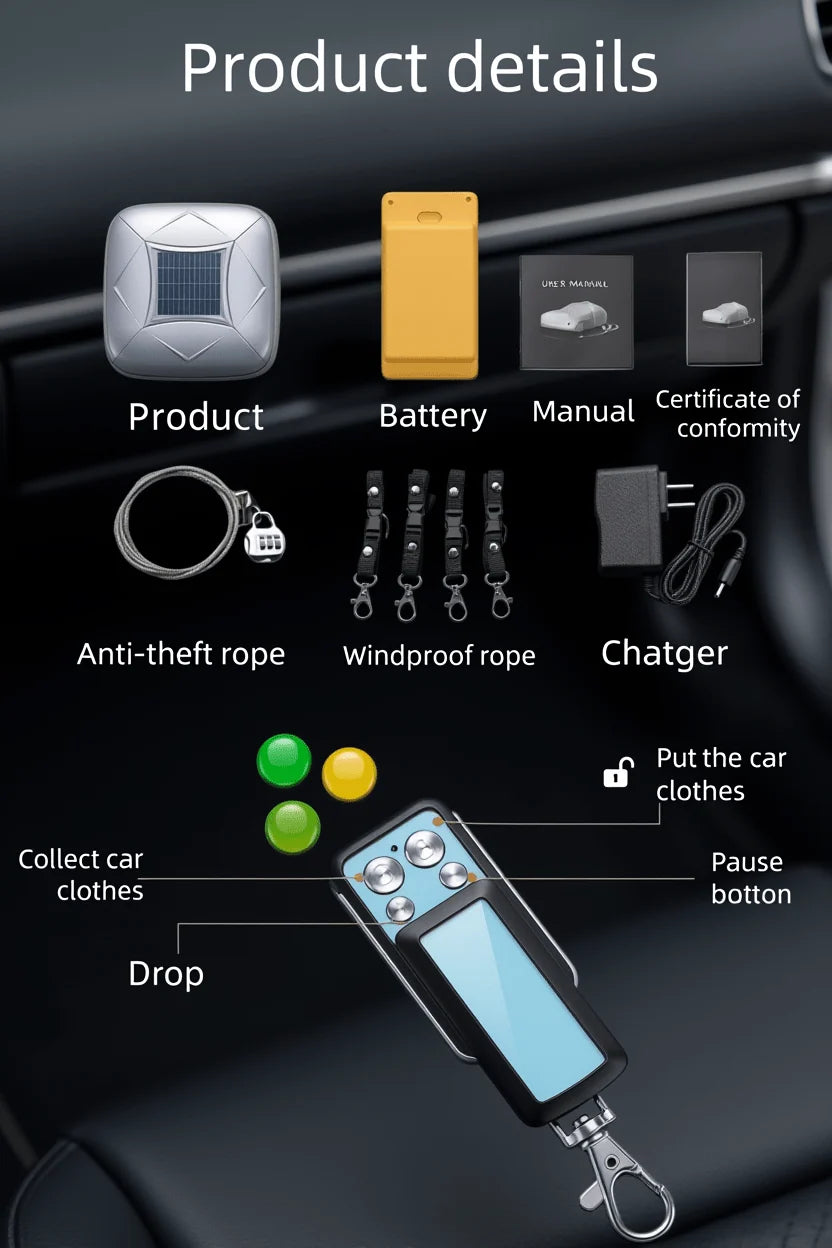 Car Cover | Automatic Waterproof & UV-Resistant | Universal Fit