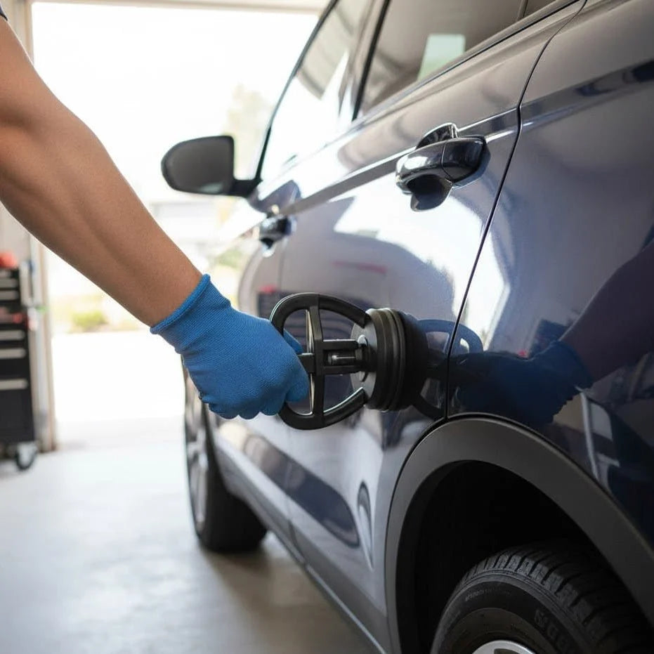 Car Dent Puller | Rubber Suction Cup | Compact One-Piece Design