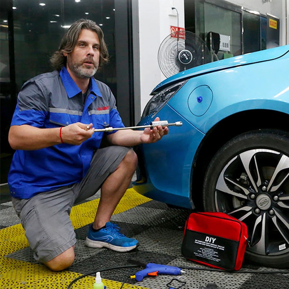 Car Dent Removal Kit | Paint-Safe & Portable | Complete Kit