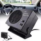Car Fan Heater | Ceramic Heater & Auto Thermostat | 12V Plug-In