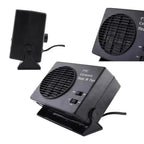 Car Fan Heater | Ceramic Heater & Auto Thermostat | 12V Plug-In