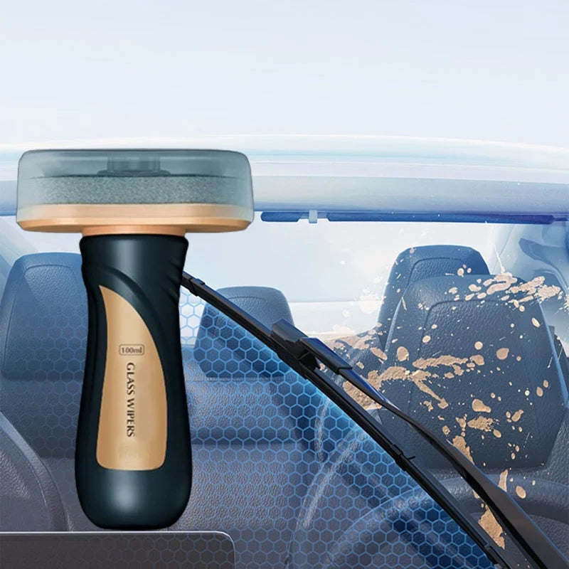 Car Glass Cleaner | Water-Repellent & Anti-Fog Oil-Film Remover | 100 ml