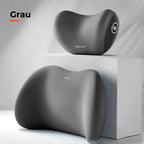 Car Headrest Cushion | Ergonomic Memory Foam & Breathable Polyester
