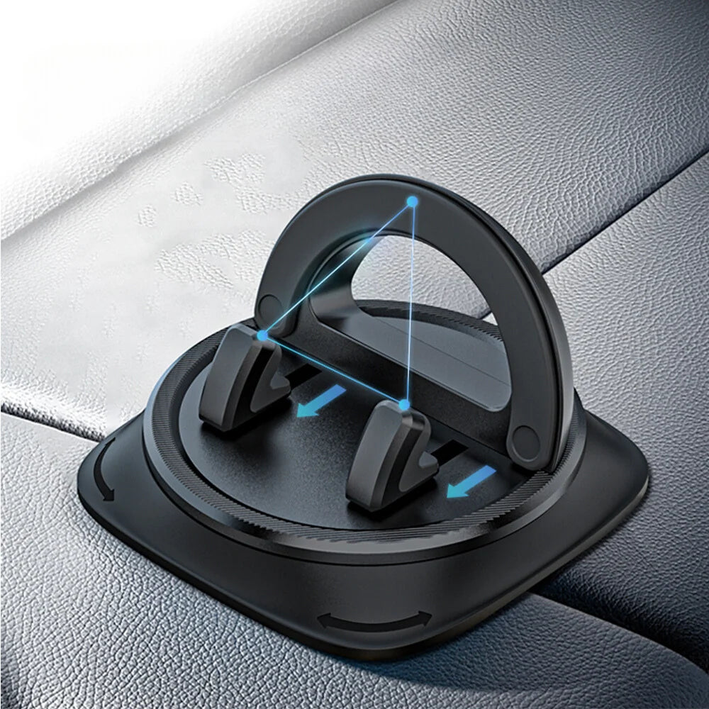 Car Phone Holder | 360° Rotatable & One-Hand Quick Lock | Set Of 2