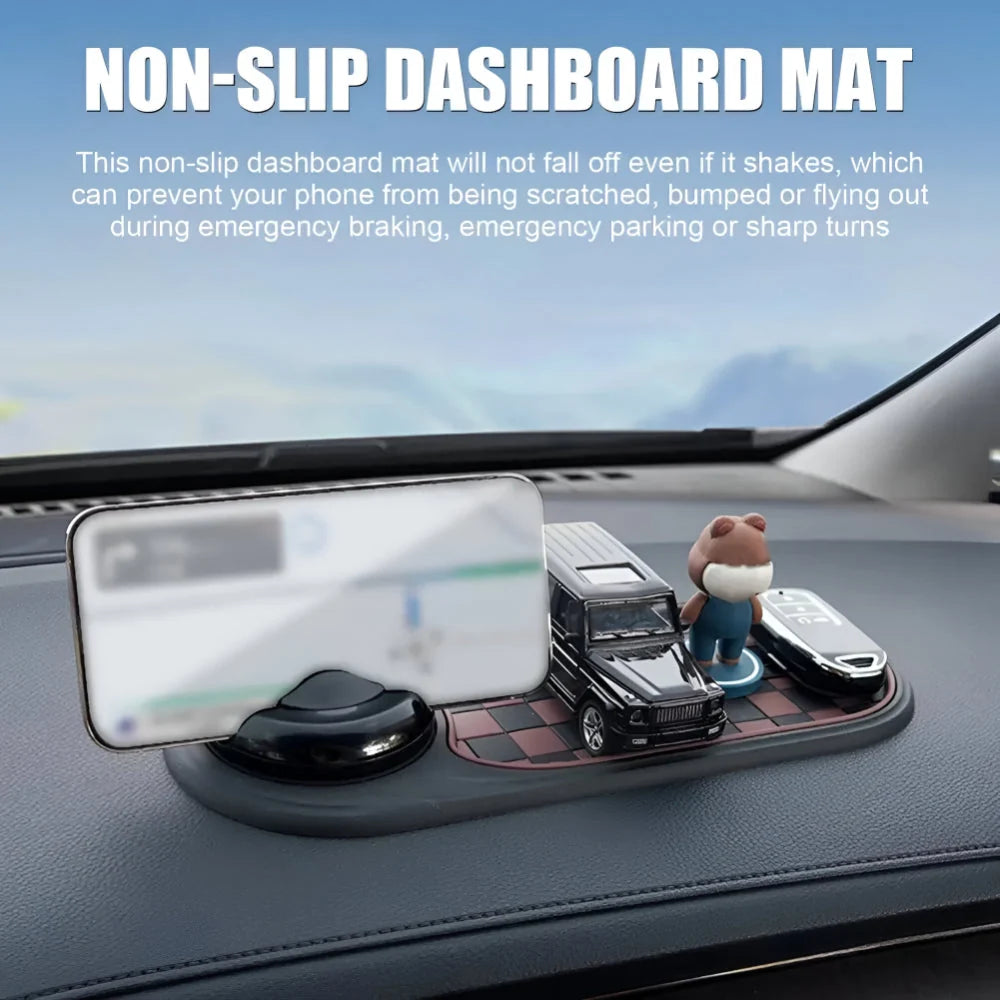 Car Phone Holder | 360° Rotating & Non-Adhesive Anti-Slip | Set of 2