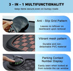 Car Phone Holder | Adjustable One-Handed Grip & 360° Rotation | Dashboard Mount