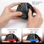 Car Phone Holder | Adjustable One-Handed Grip & 360° Rotation | Dashboard Mount