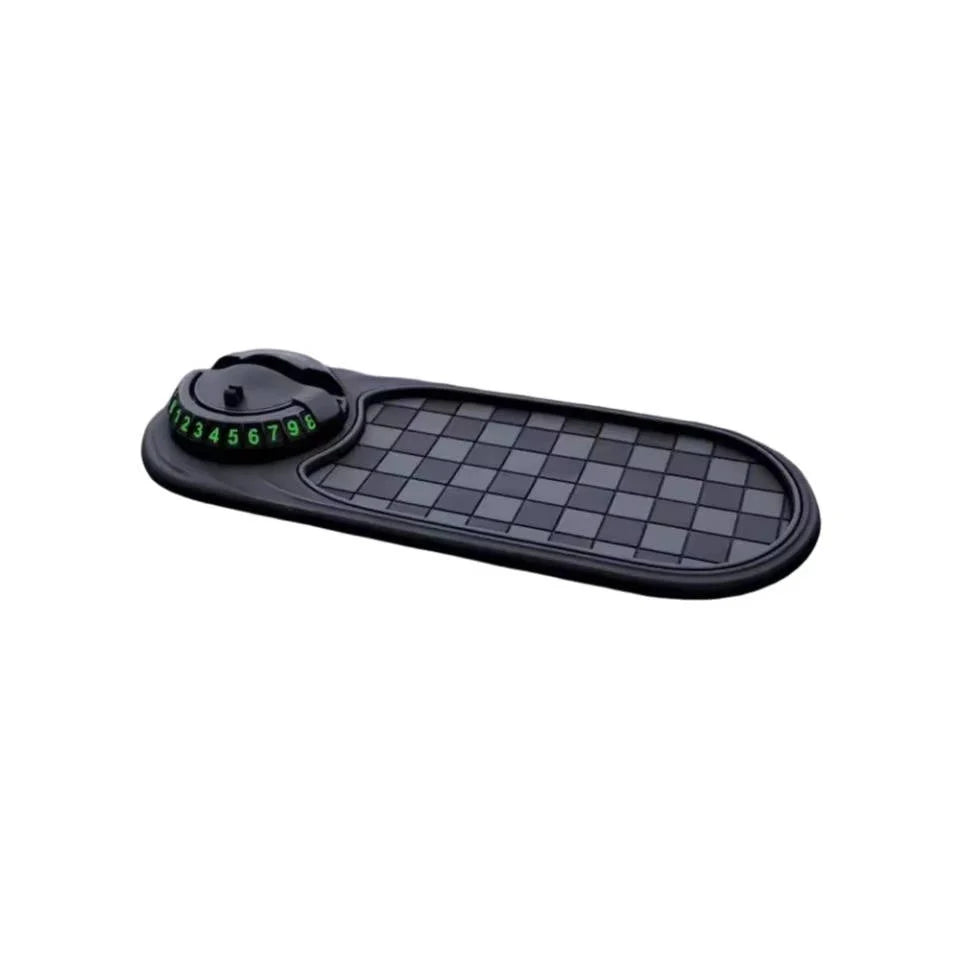 Car Phone Holder | Adjustable One-Handed Grip & 360° Rotation | Dashboard Mount