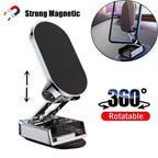 Car Phone Holder | Magnetic & Foldable | 720° Adjustable Swivel