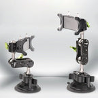 Car Phone Holder | Strong Suction & 960° Rotation | Hidden Rearview Mount