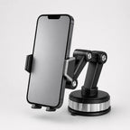 Car Phone Mount | Adjustable Suction Cup & Vent Clip