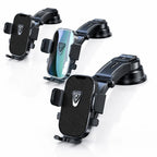Car Phone Mount | Nano Vacuum Suction & Gravity Locking