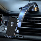 Car Phone Mount | Nano Vacuum Suction & Gravity Locking