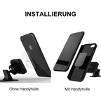 Car Phone & Tablet Holder | Strong Magnetic & Rotatable