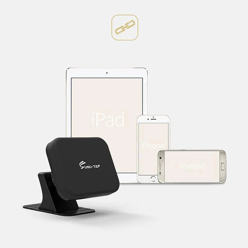 Car Phone & Tablet Holder | Strong Magnetic & Rotatable