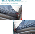 Car Seat Cushion | Ergonomic Pressure-Relieving & Breathable | Removable Washable Cover