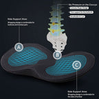 Car Seat Cushion | Ergonomic Pressure-Relieving & Breathable | Removable Washable Cover