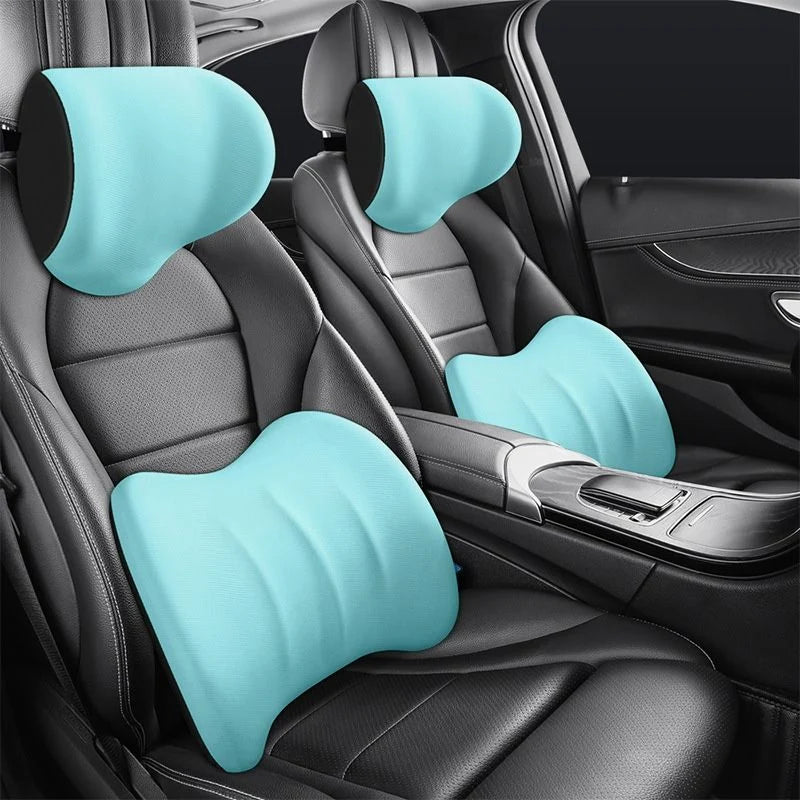 Car Seat Cushion Set | Memory Foam Ergonomic Support