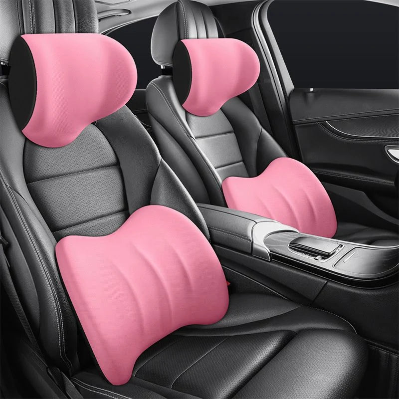 Car Seat Cushion Set | Memory Foam Ergonomic Support