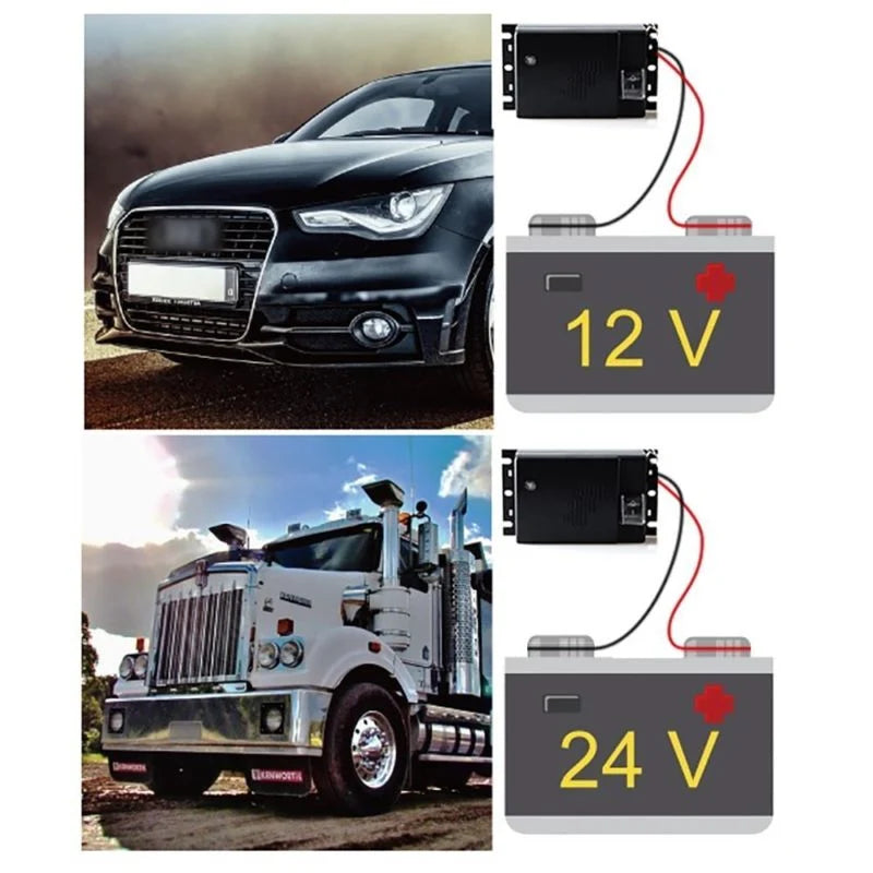 Car Squirrel Repeller | Ultrasonic & Plug-In 12V | Coverage 300+ Sq Ft