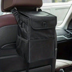 Car Trash Can | Leakproof Nylon & Collapsible