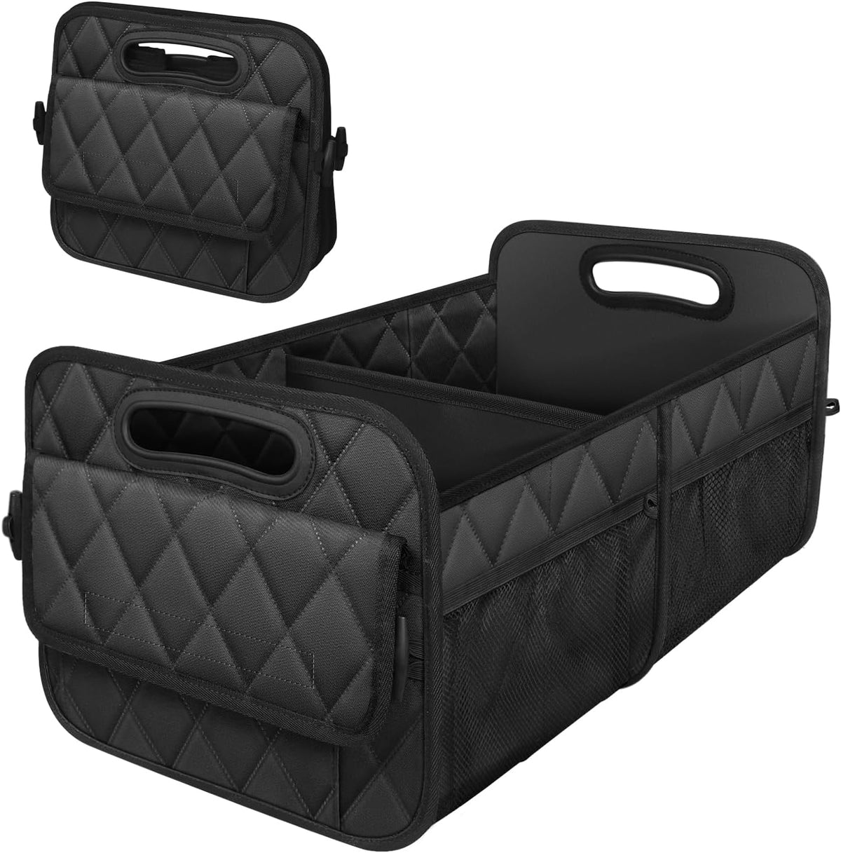 Car Trunk Organizer | 600D Waterproof Polyester & Foldable | 50L Capacity