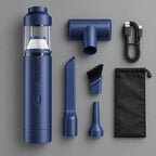 Car Vacuum | Cordless & Handheld Mini-Compact | Includes Accessories