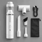 Car Vacuum | Cordless & Handheld Mini-Compact | Includes Accessories