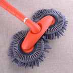 Car Wash Brush | 360° Rotating Head & Detachable Long Handle
