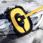 Car Wash Brush | Ergonomic Curved Handle & 90° Rotating Head | Telescopic 50–102 cm
