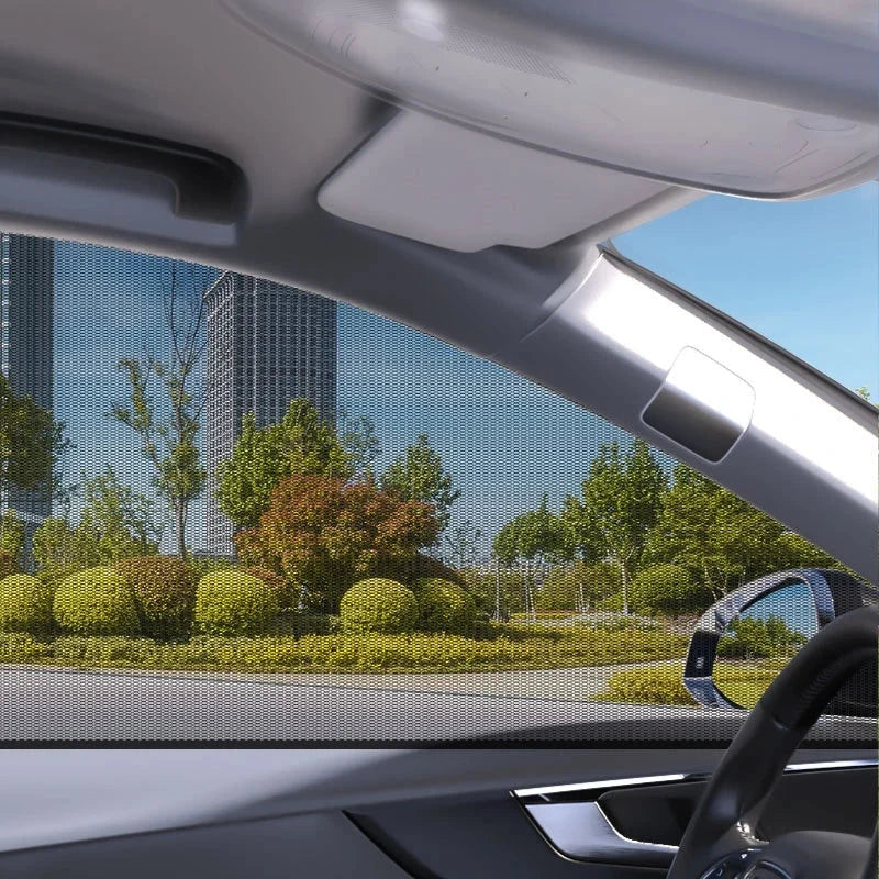 Car Window Mosquito Net | UV Protection & Thermal Insulation | Foldable