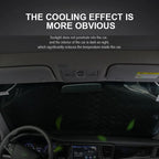 Car Windshield Cover | Magnetic Fit & Side Mirror Protection | Snow & Sun Shield