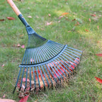 Leaf Rake Head | Carbon Steel & Anti-Rust Coating | Pre-Drilled