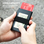 Card Wallet | Aluminum RFID-Blocking Pop-Up Design | 12-Card Capacity