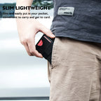 Card Wallet | Aluminum RFID-Blocking Pop-Up Design | 12-Card Capacity