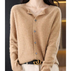 Cardigan Sweater | V-Neck Button Details | Long Sleeve