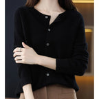 Cardigan Sweater | V-Neck Button Details | Long Sleeve