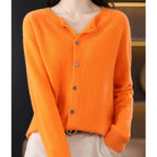 Cardigan Sweater | V-Neck Button Details | Long Sleeve
