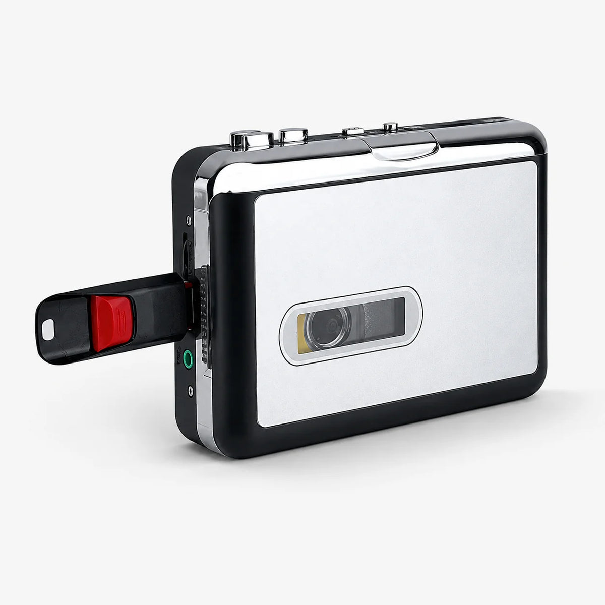 Cassette Tape Converter | Automatic USB MP3 Recorder & Plug-And-Play