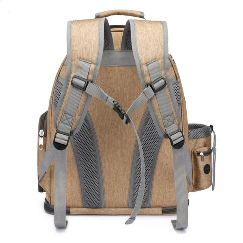 Cat Backpack | Space Capsule Design & Transparent Bubble Window