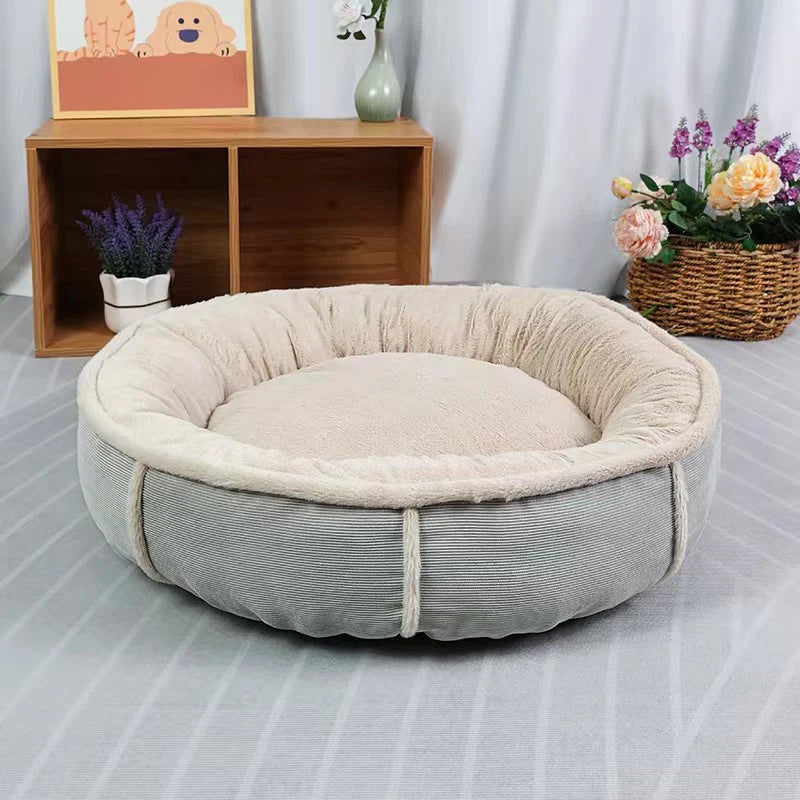 Cat Bed | Ultra-Soft Plush & Machine-Washable Cover