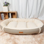 Cat Bed | Ultra-Soft Plush & Machine-Washable Cover