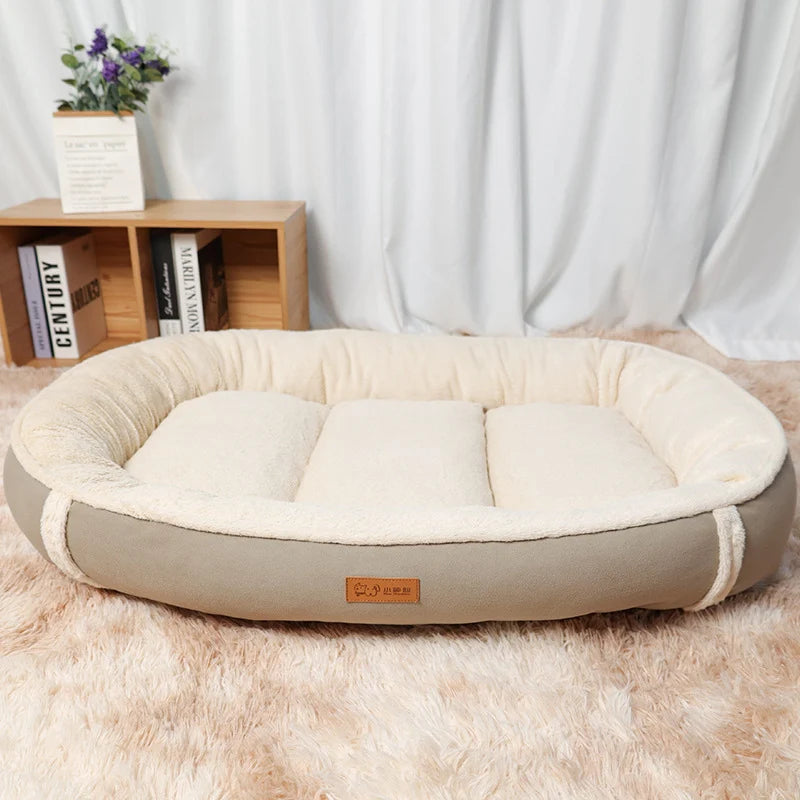 Cat Bed | Ultra-Soft Plush & Machine-Washable Cover