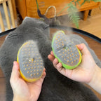 Cat Brush | Steam Detangling & Soft Bristles | USB Rechargeable