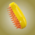 Cat Brush | Steam Detangling & Soft Bristles | USB Rechargeable